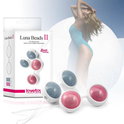 Luna Beads II rózsaszín gésa golyó