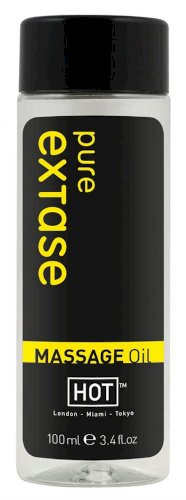 HOT Massageoil extase - pure 100 ml - bőrápoló tulajdonságokkal rendelkező masszázsolaj