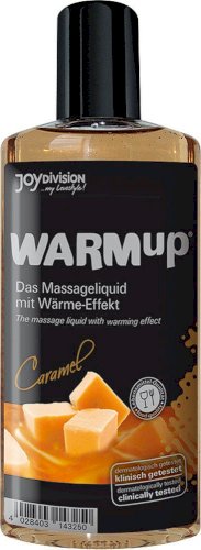 WARMup - 150 ml - Masszázs folyadék forrósító hatással, karamell illattal