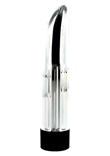Lady Finger Vibrator ezüst vibrátor, karcsú, könnyen kezelhető, szabályozható
