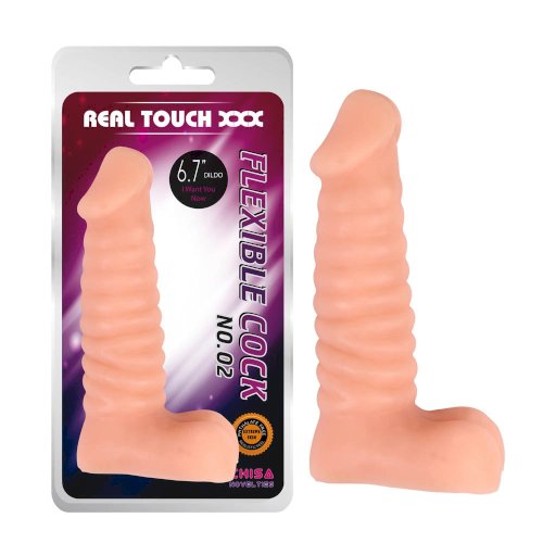 Real Touch XXX 6.7 inch Flexible Cock No.02 - dildó