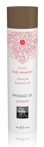 Massage oil passion - Cherry & Rosemary oil 100ml - masszázsolaj