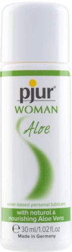 Pjur WOMAN Aloe 30ml - Dermatológiailag tesztelt, kiváló minőségű síkosító