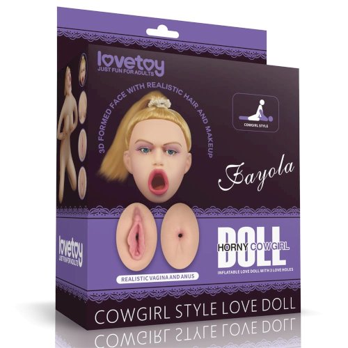 Cowgirl Style Love Doll Flesh Szexbaba