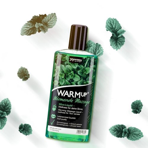 WARMup - 150 ml - Masszázs folyadék forrósító hatással, mentolos illattal