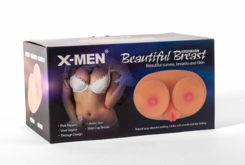 X-Men Super Real Beautiful Breast - férfi maszturbátor